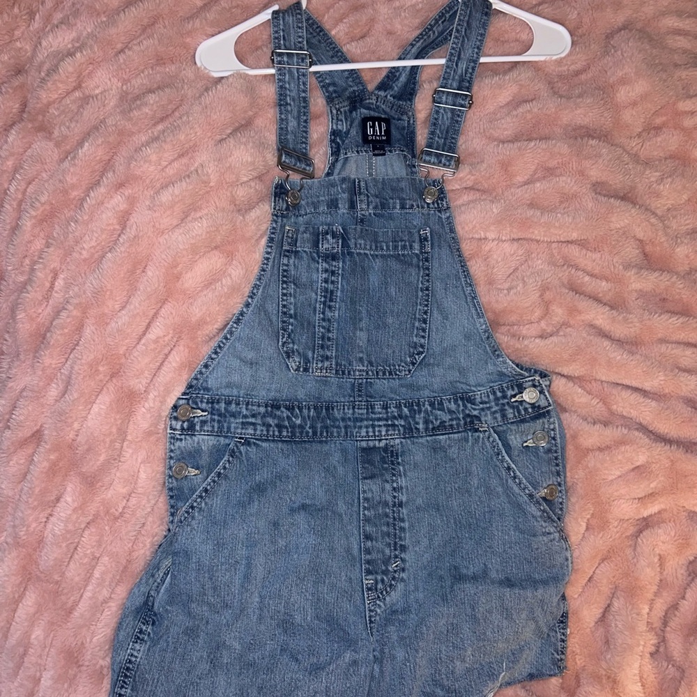 GAP Blue Denim Overalls